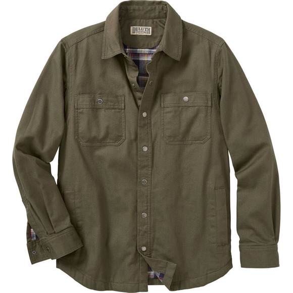 Duluth Trading Co Other - Duluth Trading Co. Fire Hose Flannel Lined Limber Jac Barn Jacket Mens 2XL Tall